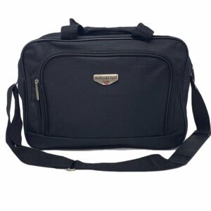 Travelers Club Black Small Carry On Bag